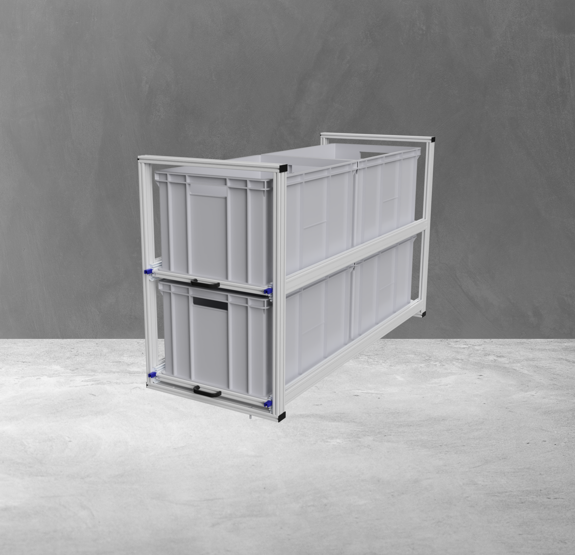 Auszugsregal für Wohnmobil Kastenwagen 400x1200 mm