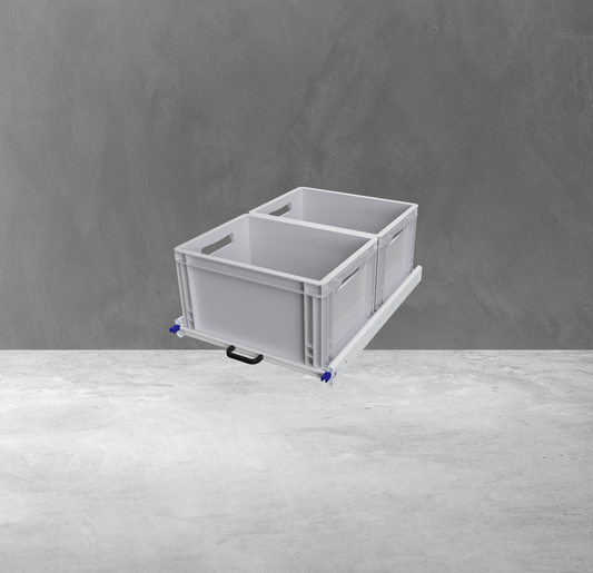 Heckauszug für Wohnmobil Kastenwagen 400x600 mm Euroboxen